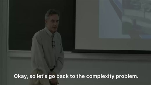 Jordan Peterson: "People don't have mental illnesses, they have lives too complicated to manage""I actually think complexity is the fundamental problem. The terror management theorists think that death is the fundamental problem, and that's a good argument, because it is definitely a fundamental problem. But I think death is a subset of the complexity problem."Peterson explains why:"Sometimes people's lives become so complex that they'd rather be dead. The reason they seek death through suicide 