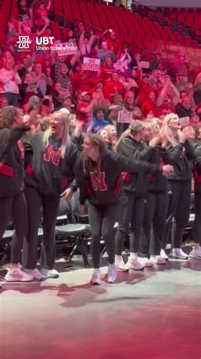Get 🆙 Nebraska is headed back to the Big Dance! #GBR | Union Bank & Trust | Hail Varsity