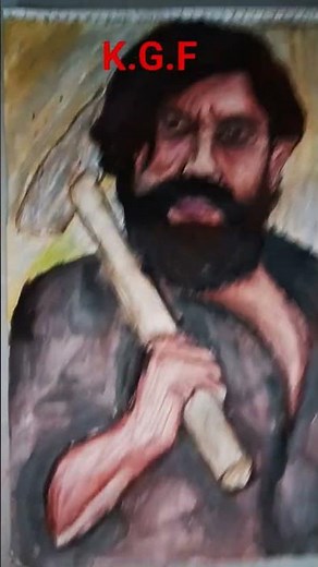KGF chapter 2 drawing Yash 🦁🦁