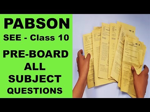 PABSON SEE Class 10 Send-up all subject question paper || Computer Science solution || Readersnepal