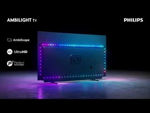 Philips OLED911 4k UHD OLED Ambilight TV - 2026 Philips TV range: Philips OLED+911 48 55 65 77 360