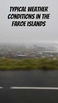Typical weather conditions in the Faroe islands #faroeislands