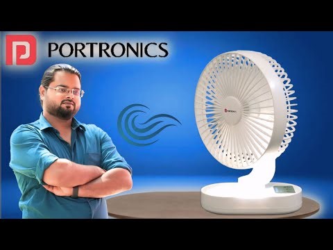 Best mini fan portronics Airloop portable desk fan best usb fan 🔥🔥🔥