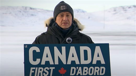 Poilievre pushes Arctic defence plan as Trump taunts Canada’s military strength