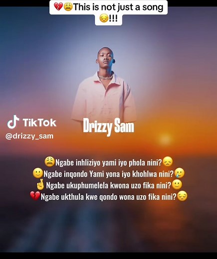 Emotional Amapiano Track by Drizzy Sam