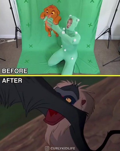 3.8M views · 7.2K reactions | How 'The Lion King' was made... Made by CurlyKidlife | Cinematography | Facebook