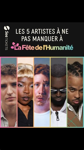la Fête de l’Humanité revient les 12, 13 et 14 septembre 2025 pour fêter 90 ans d’histoire, 90 ans de musique, de débats, de rencontres et de moments partagés ✊ 🎟️ Billets dispos sur See Tickets: lien en story #FeteDeLHuma #Concert #Festival2025 #SeeTickets | See Tickets France
