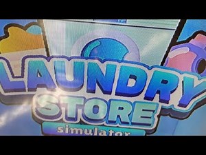 Laundry Store Simulator Tutorial keeps blinking.
