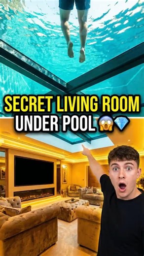 This Hidden Room Under the Pool is INSANE 🤯🏊‍♂️