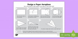 Innovation Week -  Design a Paper Aeroplane Activity