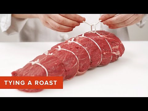How to Tie a Roast with Twine