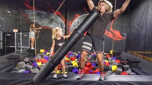 Ultimate trampoline park challenge