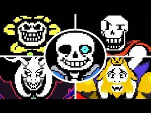 all final undertale boss fights