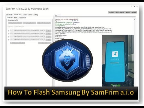 How To Flash Samsung By SamFrim A.i.O v2
