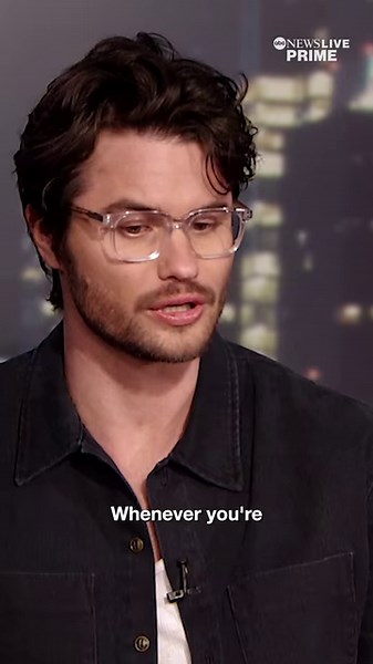 10K views · 36 reactions | Actor Chase Stokes is in-studio with Phil Lipof to talk about transitioning from his work on hit show "Outer Banks" to his two latest feature films "Marked Men" and "Valiant One." | ABC News Live | Facebook