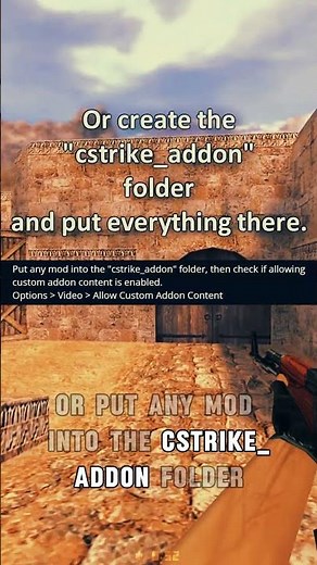 How to Add Mods Into CS 1.6? (No Steam)