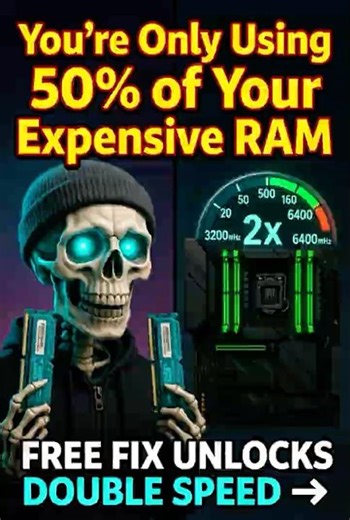 I Just Doubled My RAM Performance for $0 (You Can Too)