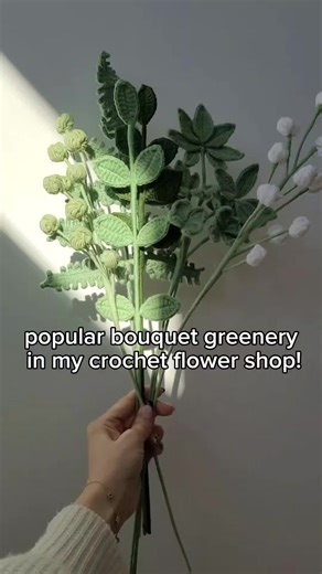 Crochet Flower Shop Featuring Greenery Stems | Windsor, CO