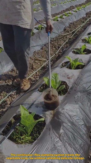 Manual 1.2-Meter Fertilizer Machine Dosing Liquid Nutrients on Crops #agritech