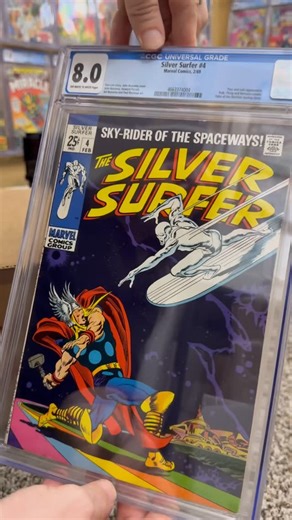 Skwerl’s Comics Thing on Instagram: "Boom! Vintage submission back from CGC. Once again, @top_comics_pressing knocked it out of the park."