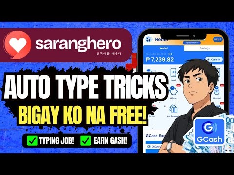 SARANGHERO AUTOTYPE TRICKS WORKING FREE! | LEGIT EARNING APP FOR GCASH 2026 | TUTORIAL REVIEW