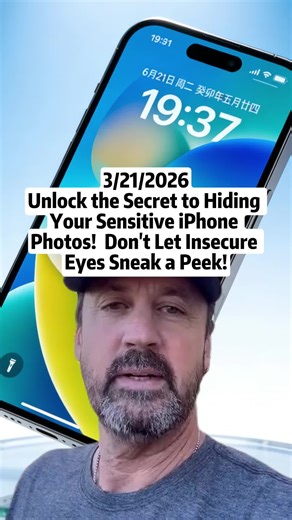Unlock the Secret to Hiding Your Sensitive iPhone Photos! 🛡️📱 Don't Let Insecure Eyes Sneak a Peek! #iPhoneHack #PrivacySecrets #DigitalSafety #fyp #HowTo #viral #techtricks #iphone #privacymatters #story #foryou #storytime #hustlewithchip #tiktok #privacy #fypシ #pov