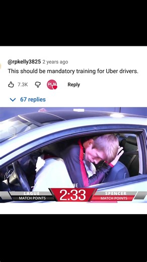 This should be mandatory training for Uber drivers.