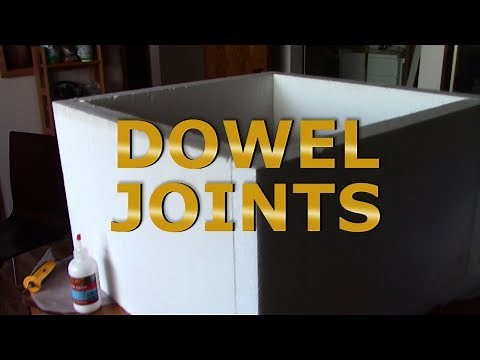 Foam Construction - Dowel Joints