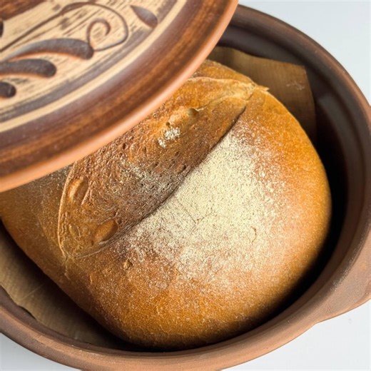 Handmade Clay Bread Baker With Lid | Red Clay Baking Pot | Milk Fired | Oven Safe | Lead Free - Etsy Australia