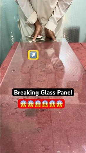 Satisfying Glass Crack Sound 🥂 | Breaking Tempered Glass | ASMR Shortly