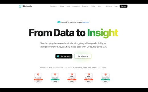 Noteable：Python + JS/TS！Jupter 双修启动🤹