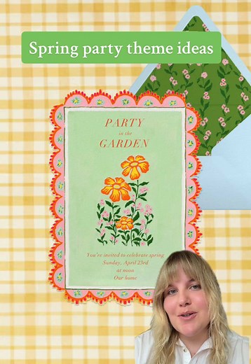 Fresh Spring Party Ideas and Invitation Inspiration