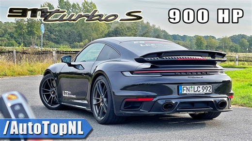 900HP Porsche 911 Turbo S – Autobahn Beast Review! 🔥 POV