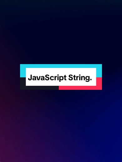 DAY 4: STRING. Got some time? WATCH THIS😁 String: sequence of characters within quote. In this video we discuss about Javascript strings and some useful properties and methods. #programming #CSStudent #WebDev #JavaScript #Coding