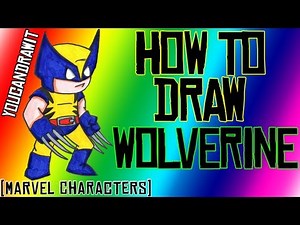 How To Draw Wolverine ✎ Marvel Characters ✎ YouCanDrawIt ツ 1080p HD
