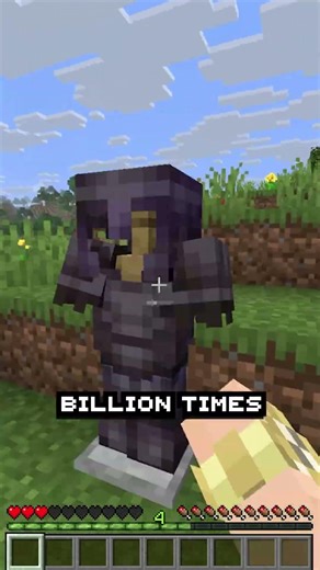 Armour Stands Are DEADLY... #minecraft #minecraftshorts #gaming #mcyt #minecraftupdate