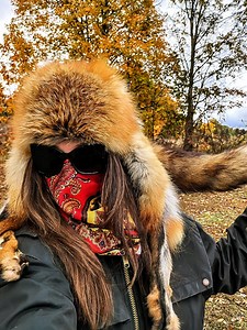 Mountain Man Fox Hat. - Etsy