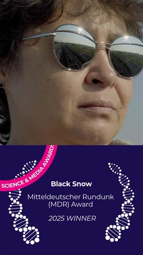 Documentary Campus on Instagram: "The Mitteldeutscher Rundfunk @mdr_mitteldeutscherrundfunk Award at the Science & Media Awards 2025 is presented to Black Snow from director Alina Simone! Documenting not only a Siberian coal scandal, but the dirty tactics of Russia’s modern surveillance state, this deeply human investigative documentary is a very worthy winner of this highly-regarded award. @blacksnowthefilm @alina_simone_2"
