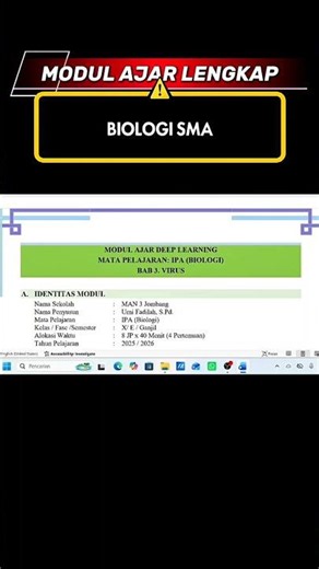 COMPLETE HIGH SCHOOL BIOLOGY TEACHING MODULES! | LATEST!