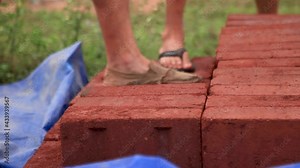 Compressed Earth Blocks Bricks Stabilised Blocks Construction Architecture Eco Bricks Rammed earth wall