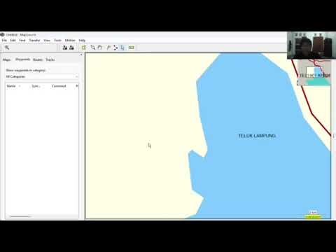 Tutorial Input dan output GPS, Praktikum Survei dan Pemetaan Sumber daya Laut & Estuari.