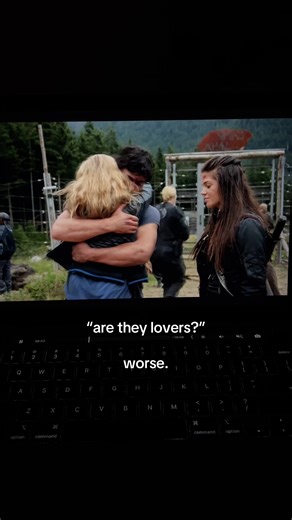 i will never get over them 😭 #bellarke #the100 #bellamyblake #clarkegriffin