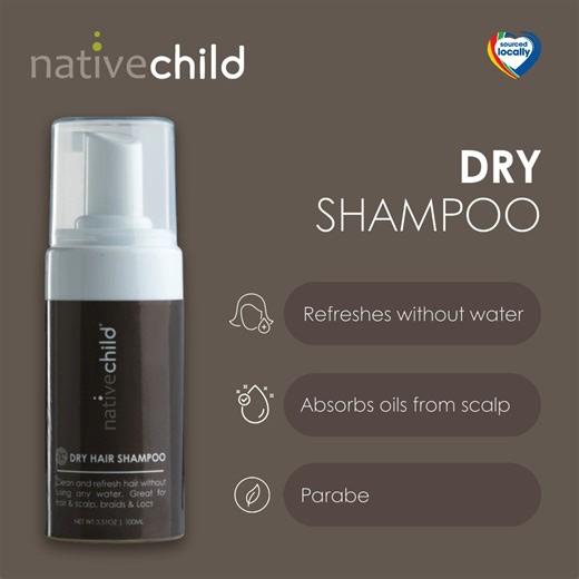 The Nativechild Dry Hair Shampoo is the ultimate fix for reviving your hair in a hurry! Tailored for hectic routines and those on the move, it’s your ticket to keeping your hair fresh between washes or salon appointments, 🌱❤️ Shop in store or online > bit.ly/4ddDFZj #nativechildco #veganhaircare #hairprotection #naturalbeauty | Clicks