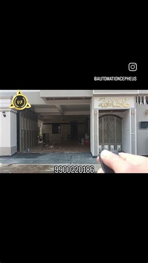 Sliding Turning Garage Gate | Automatic Space Saving Garage Gate | VF Enterprises