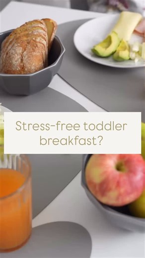 Easy + nutritious breakfast = calmer mornings for you and your little...