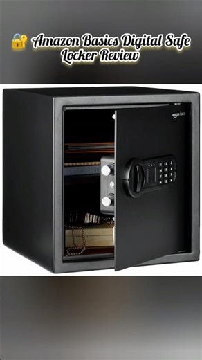 🔐 Amazon Basics Digital Safe Locker Review | 34L Home Security Safe | Best Budget Safe in India?