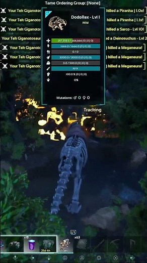 How To Easily Kill The DODOREX In Official PVE #shorts | ARK: Survival Ascended
