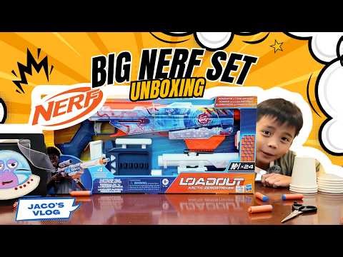 Nerf Loadout Series Unboxing! What’s Inside?! 🎯 | Jaco's Vlog