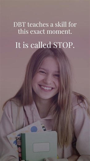 DBT skill built for this exact moment. It is called STOP.