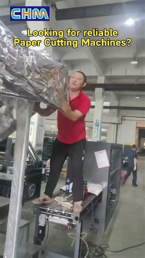 CHM Machinery Shipment day--Chinese leading supplier of #papersheeter machine and #A4papercutting